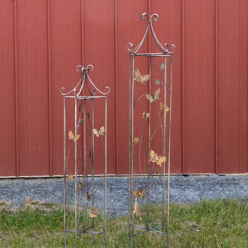 Audrey's - Butterfly Garden Trellis (Set Of 02)