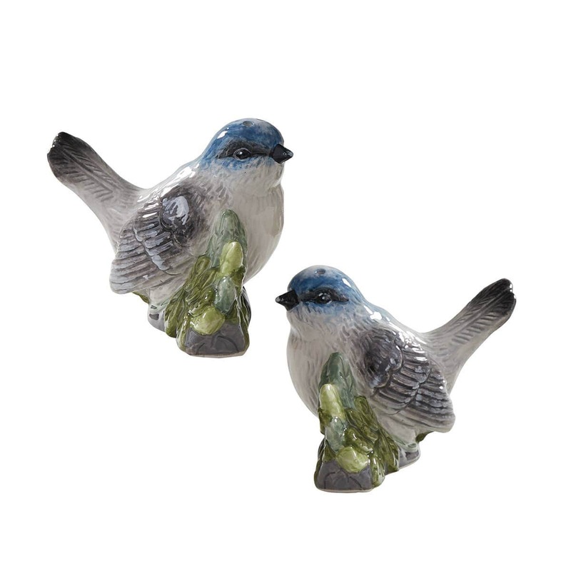 Bird Salt and Pepper Set Williamsburg Aviary Beautiful Birds