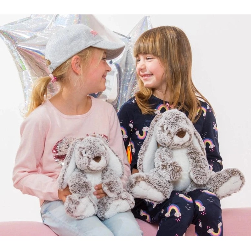 Fluffy Floppy Bunnies, Large and Small Stuffed Animals by Teddy Hermann