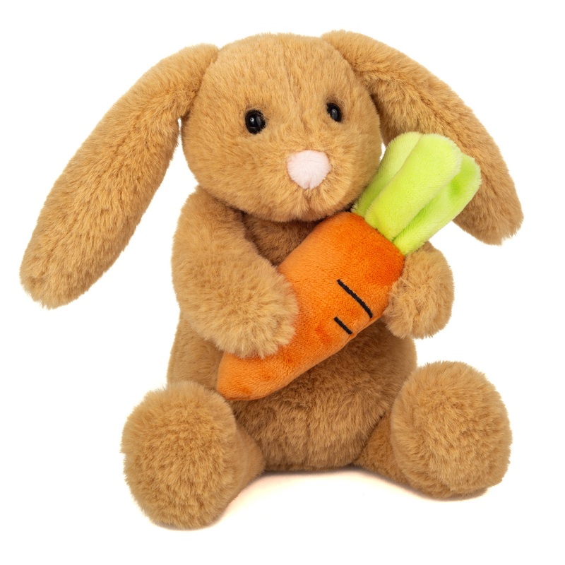 Lilly the Bunny with a Carrot 23 cm - Plush Toy by Teddy Hermann So Cute
