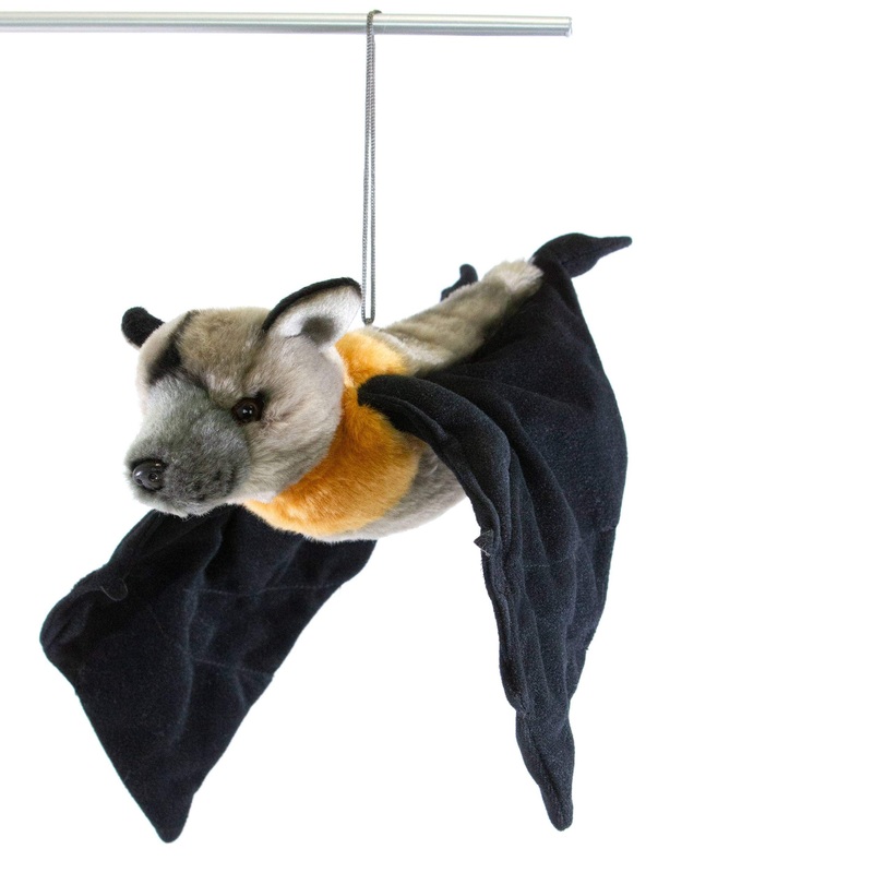 Plush Large Flying Fox (Fruit Bat) Size 30cm/12" Realistic Eco Friendly