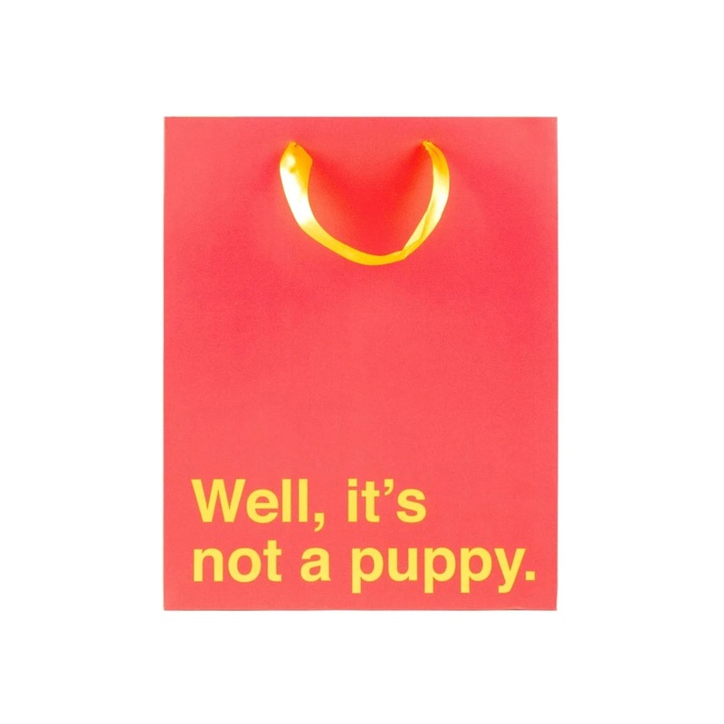 Prank Gift Bag-Well Its Not a Puppy-Make your gift unforgettable!