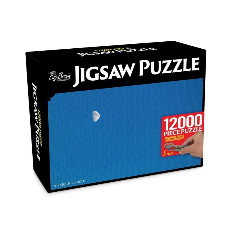 Prank Gift Box for Jigsaw Puzzle Fans, Hobbyists or ANYONE who would hate a jigsaw puzzle!