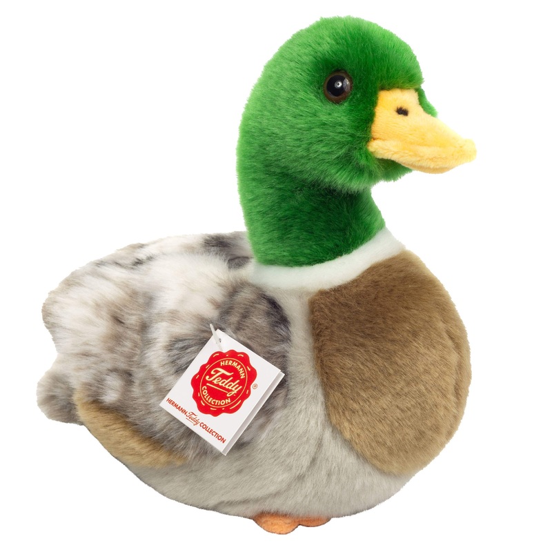 Teddy Hermann - Wild duck 24 cm - plush toy - soft toy