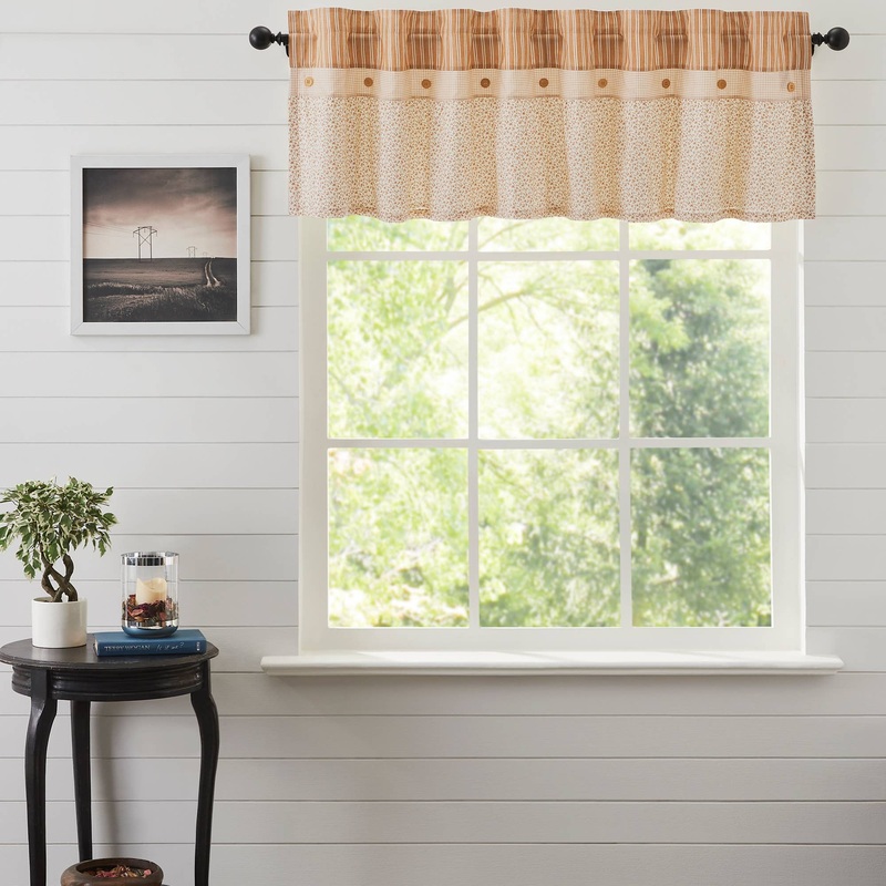 VHC Brands - Camilia Ruffled Valance 19x72