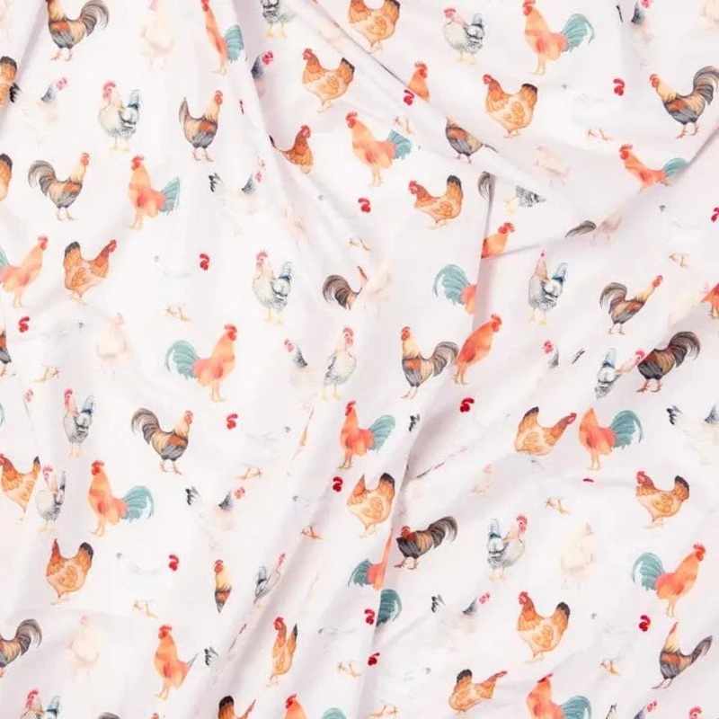 Chicken Lovers Bed Sheets Made in the USA!