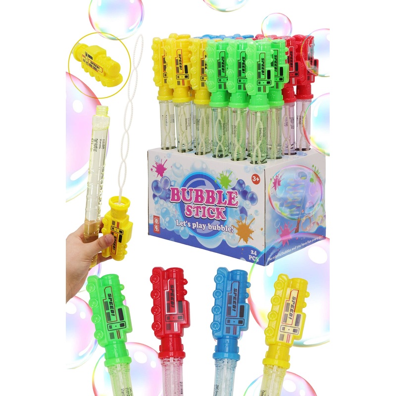 Choo Choo Train 5-hole Bubble Wand