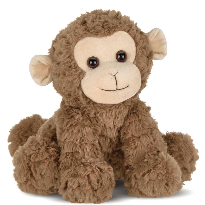Giggles the Scruffy Soft Plush Monkey