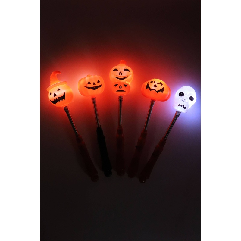 Halloween Head Dangle LED Light Wand