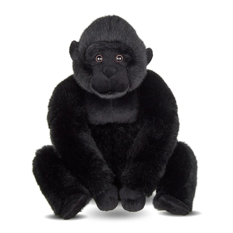 Plush Gorilla Realistic Stuffed Toy by Bearington CUTE!!!