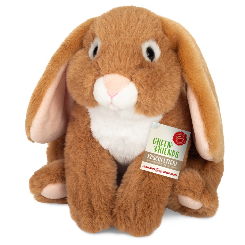Sweet Soft Plush Floppy Eared Bunny Rabbit by Teddy Hermann