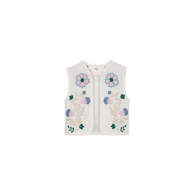 Louise Misha Vest Andresi - Cotton Voile - Off White