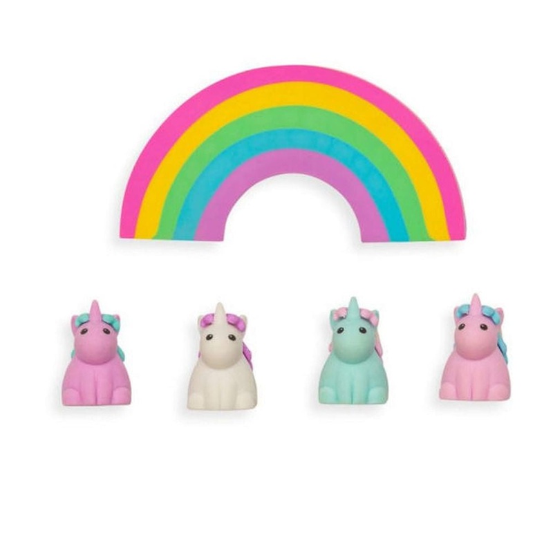 OOLY Unique Unicorns: Strawberry Scented Erasers (5 pc set)