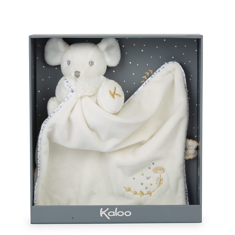 Kaloo Hug Doudou Mouse Cream
