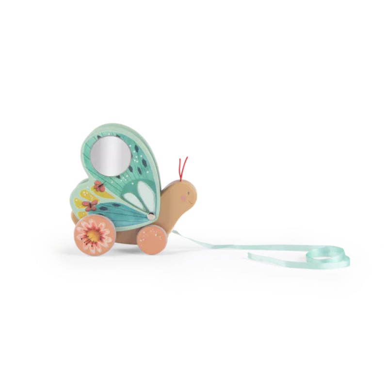 Moulin Roty Trois Petits Lapins Pull-Along Butterfly