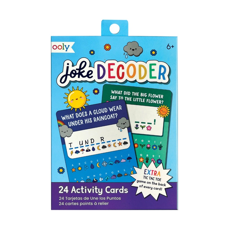 OOLY Joke Decoder Activity Cards (Set of 24)