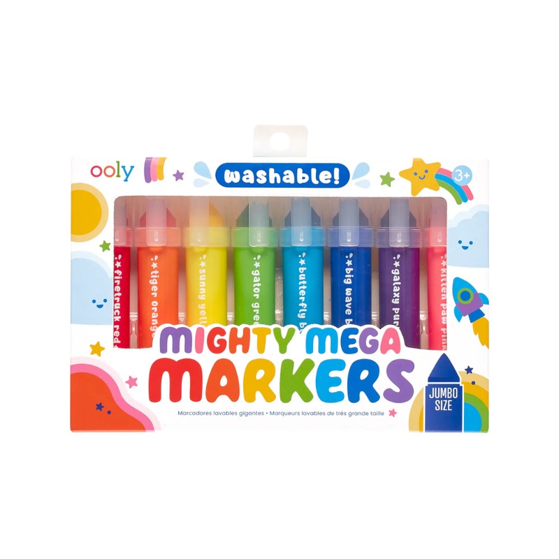 OOLY Mighty Mega: Markers (Set of 8)