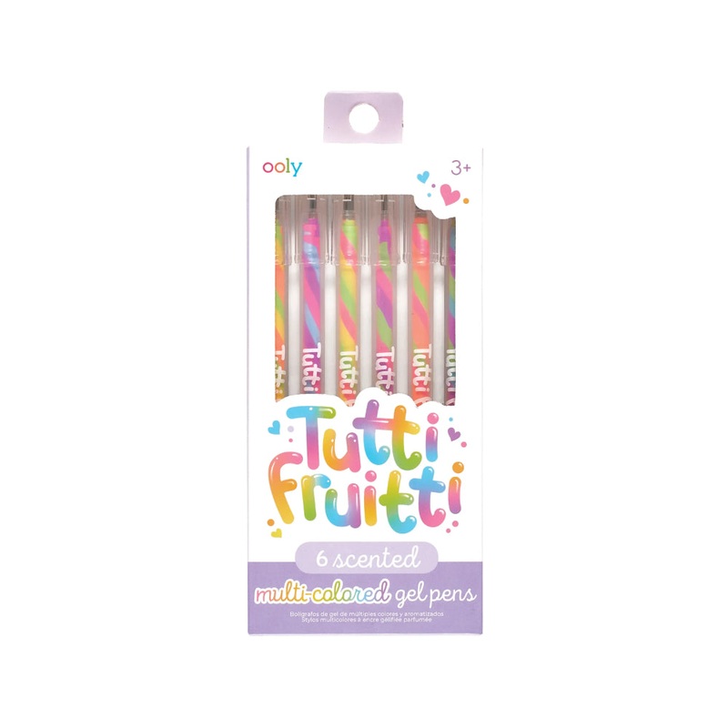 OOLY Tutti Fruitti: Scented Multicolored Gel Pens (Set of 6)