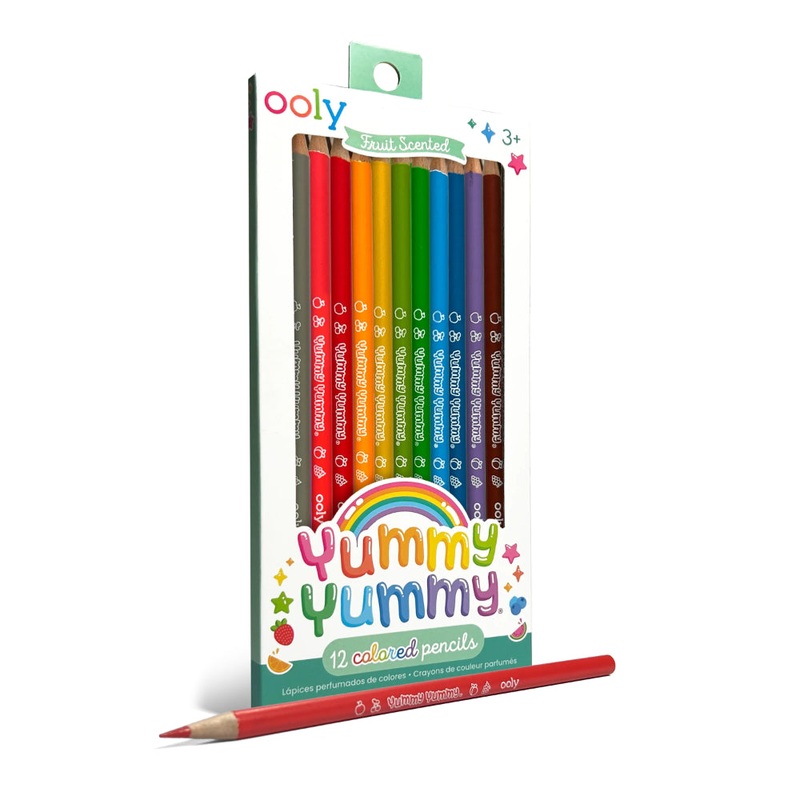 OOLY Yummy Yummy: Fruit Scented Markers (Set of 12)