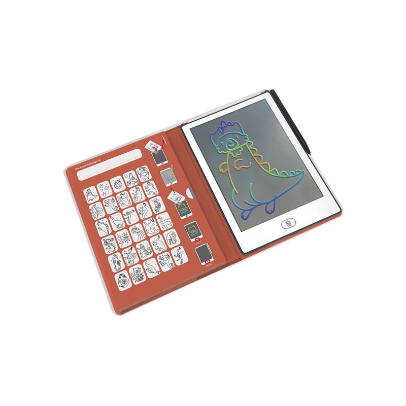 Kidywolf Drawing Pad 30 Dinosaurs