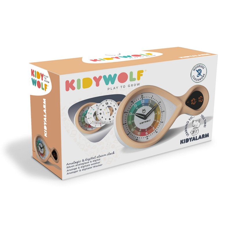 Kidywolf Educational Alarm Clock Melon
