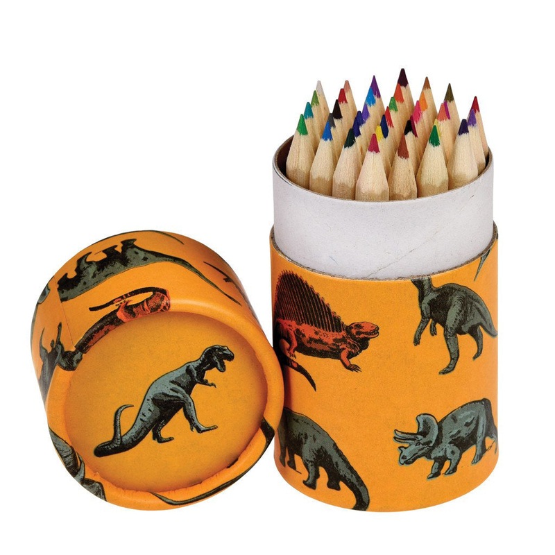 Rex Set of 36 Prehistoric Land Colouring Pencils