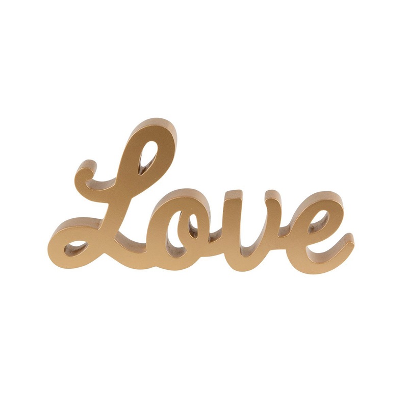 RJB Stone Gold Love Standing Letters