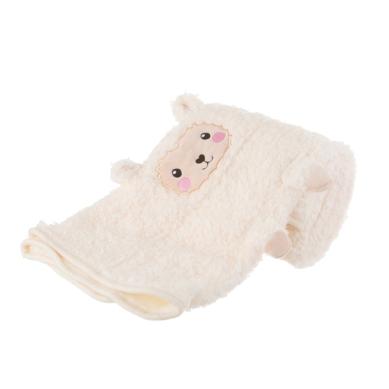 RJB Stone Little Llama Soft Fleece Baby Blanket