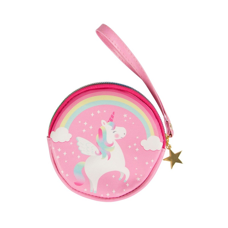 RJB Stone Rainbow Unicorn Coin Purse