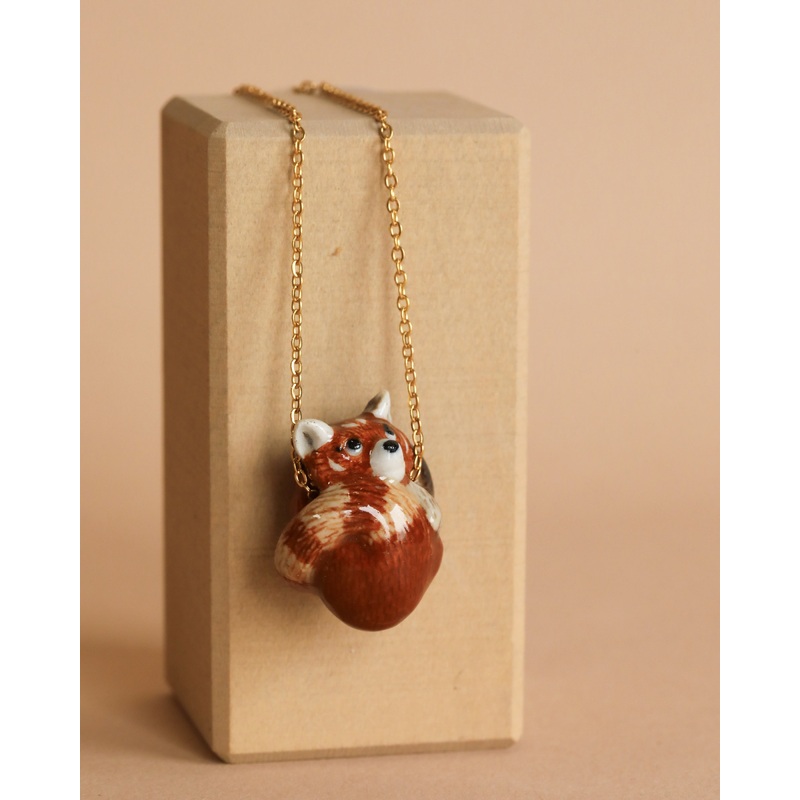 Red Panda Necklace