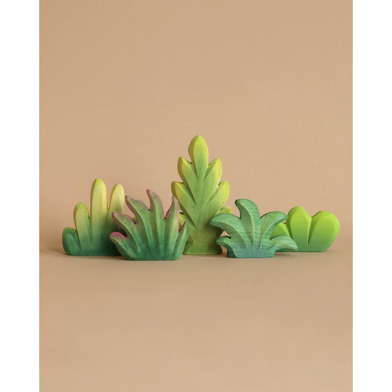 Bumbu Handmade Wooden Bushes Set