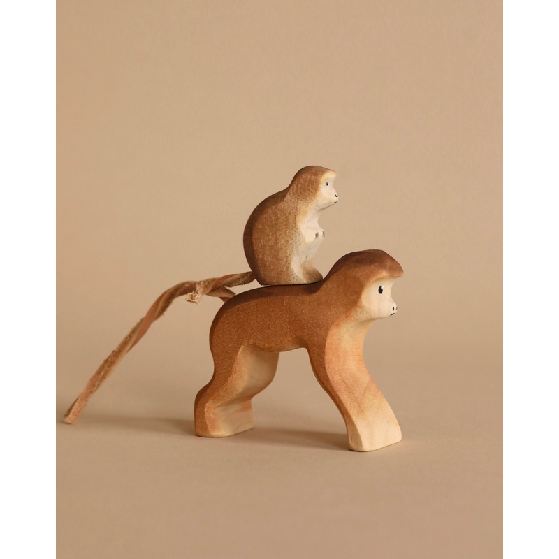 Bumbu Handmade Wooden Monkey Set