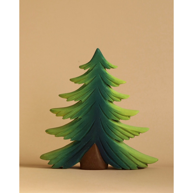 Bumbu Handmade Wooden Wooden Large Fir Tree