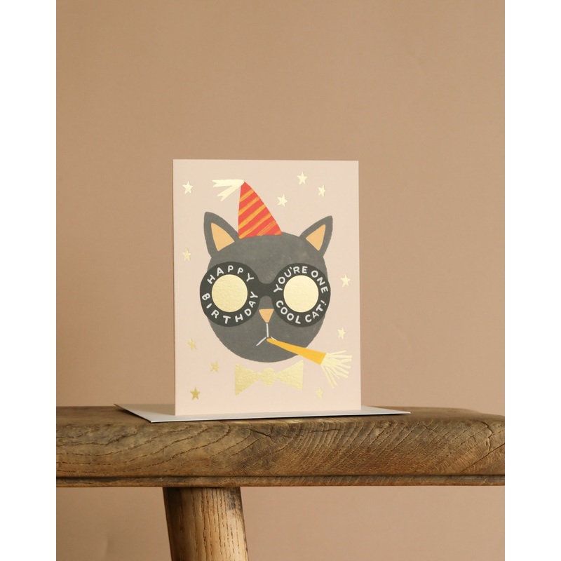 Birthday Cat Card
