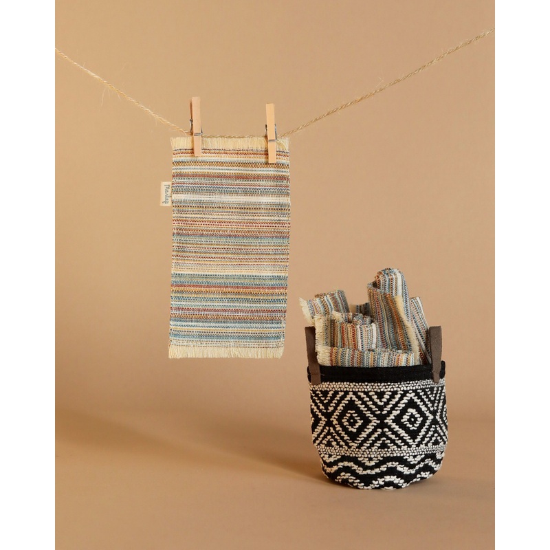 Maileg Striped Rug, Medium