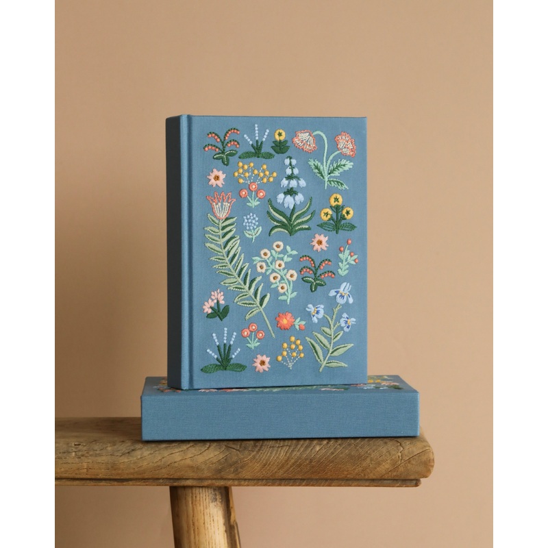 Menagerie Garden Embroidered Journal