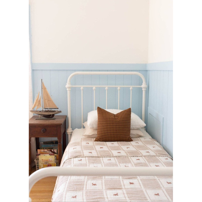 Organic Cotton Twin Size Blanket - Pony