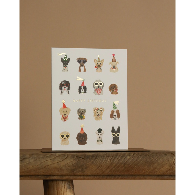 Party Pups Birthday Card