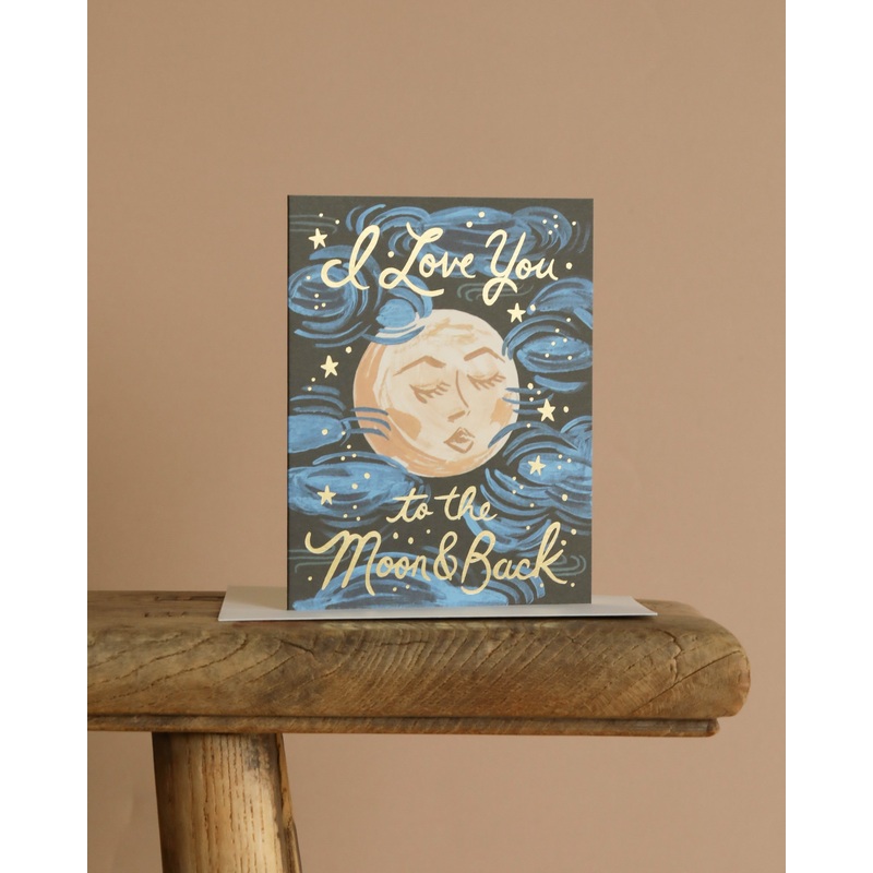 To the Moon and Back Card