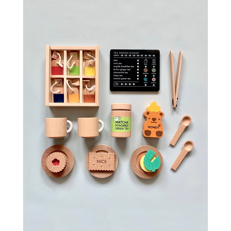 Wooden Tea Set - Extended