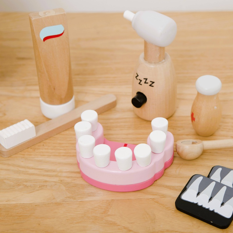 Wooden Dentist Set