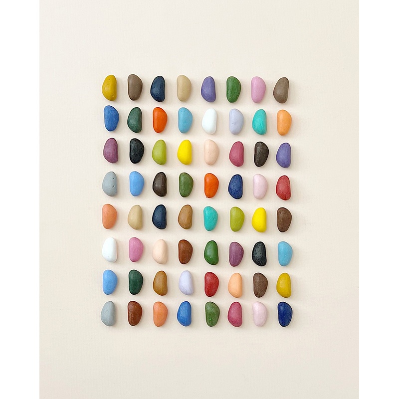 Non-Toxic 64 Piece Crayon Rocks