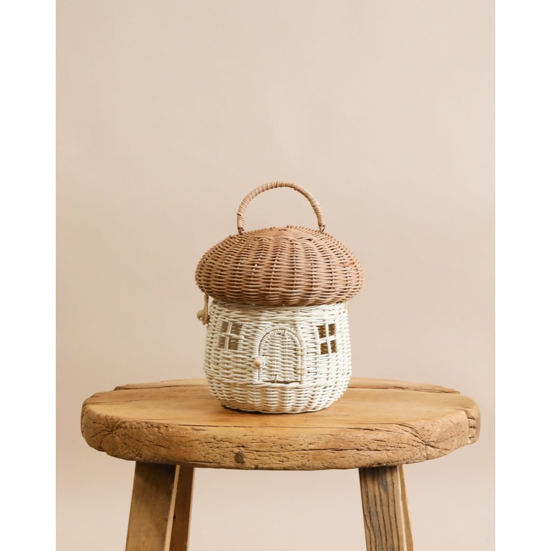 Olli Ella Mushroom Basket