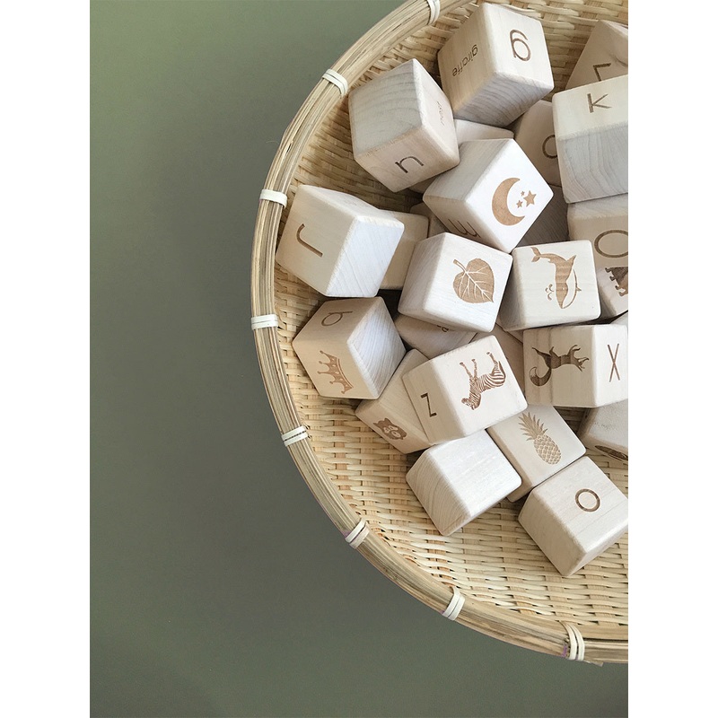 Alphabet Wooden Blocks