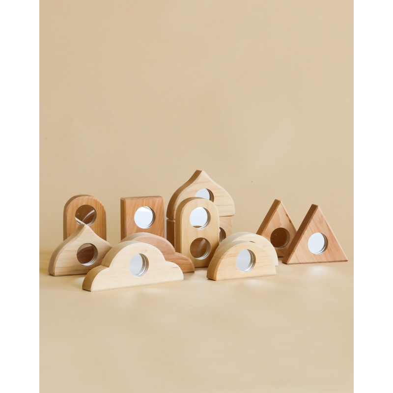 Bauspiel Mirror Blocks (12 pieces)