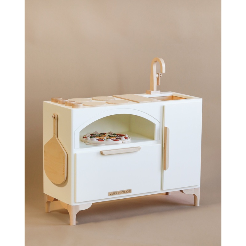 Milton & Goose Play Kitchen With Pizza Oven - Made in USA