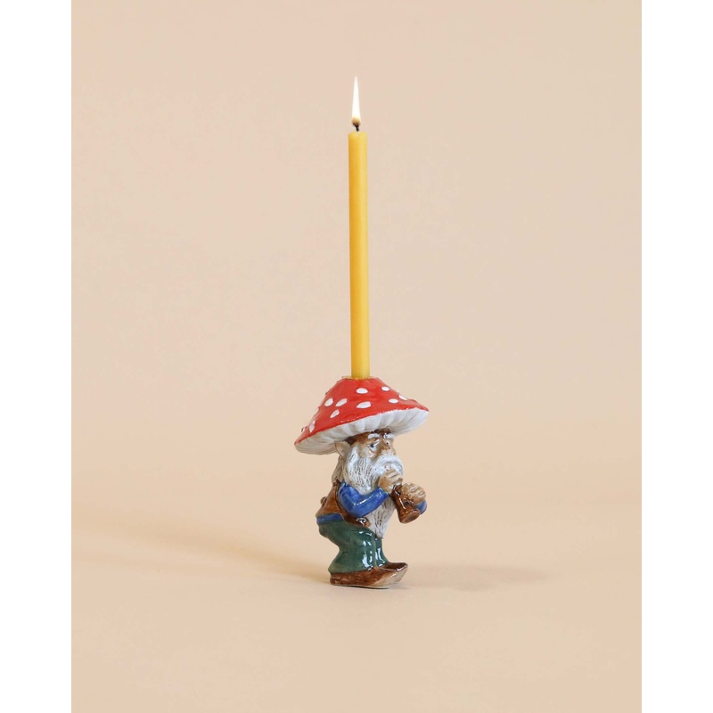 Mushroom Gnome Cake Topper - Final Sale