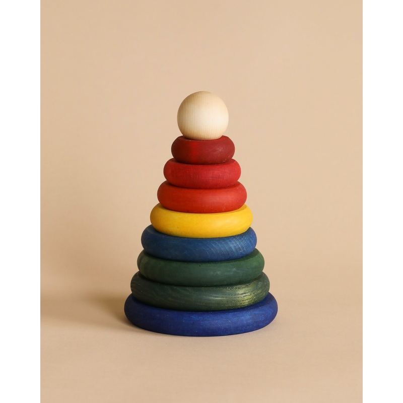 Rainbow Wooden Stacker