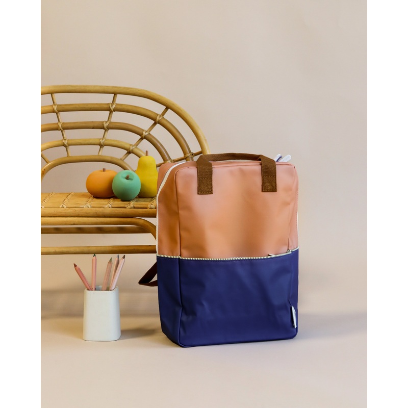 Sticky Lemon Backpack Large | Color Blocking | Meet Me In The Meadows | Morning Sky