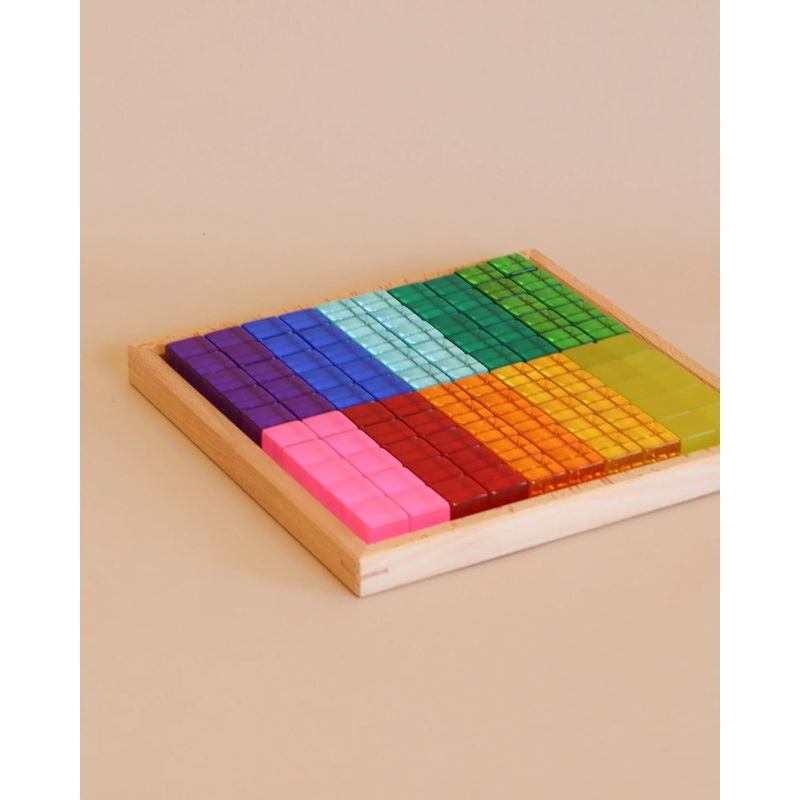 Bauspiel Lucent Cubes (100 pieces)
